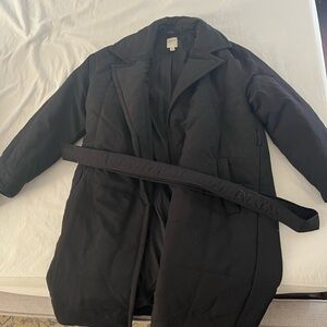 Only wrap puffer jacket